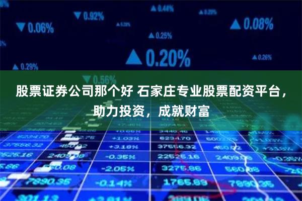 股票证券公司那个好 石家庄专业股票配资平台，助力投资，成就财富